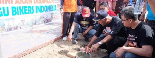 Pertama di Indonesia, Tugu Bikers Dibangun di Kota Padang