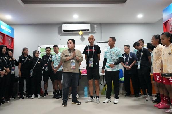 Dukung Timnas U-17 Wanita, Erick Bidik Target Jangka Panjang Sepak Bola Wanita Indonesia