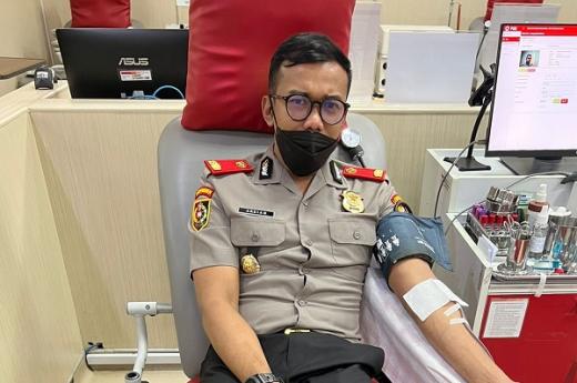 Penuhi Kebutuhan 500 Ribu Kantong Per Tahun, Kompol Ardian Ajak Masyarakat Indonesia Lakukan Donor
