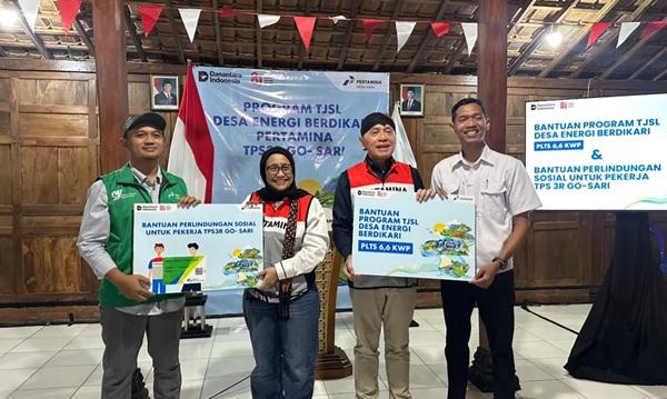 Komisaris Utama Pertamina Tinjau Langsung Program Go-Sari Rehabcycle di Bantul, DIY