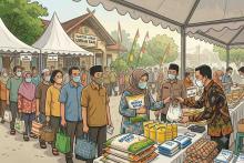 Pemprov Riau Gelar Pasar Murah di Lima Titik Pekanbaru, Beras SPHP Dijual Rp60 Ribu