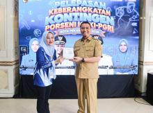 Pemkot Pekanbaru Lepas 65 Guru TK ke Porseni Riau, Wawako Tekankan Sportivitas dan Prestasi