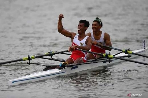 Tim Dayung Indonesia Tambah Dua Medali Emas SEA Games