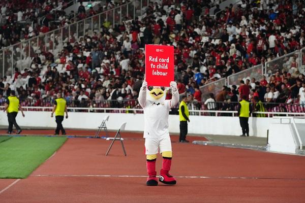 Kolaborasi dengan ILO, PSSI Kampanye Larang Pekerja Anak di SUGBK Senayan