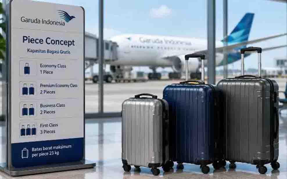 Simak Ketentuan Bagasi Baru Garuda Indonesia Berlaku September Mendatang