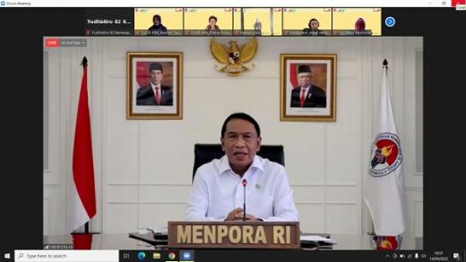 Buka Webdinar OASE, Menpora Amali: Pentingnya Gerakan Fisik Selama Berpuasa