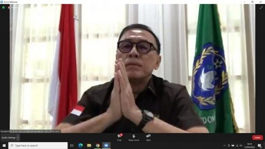 Ketum PSSI Sampaikan Terima Kasih Kepada Menpora Amali Atas Dukungannya Terhadap Sepakbola Indonesia