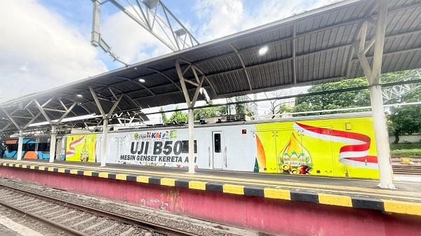 KAI Uji B50, Kereta Api Bersiap Tinggalkan Solar Konvensional