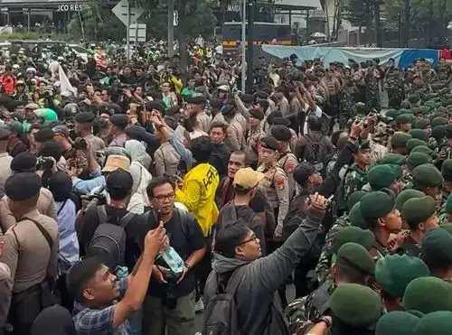 Berdasarkan Permintaan dan Koordinasi, Kapuspen TNI Terangkan Sinergi Pengamanan Demo di Jakarta Pusat
