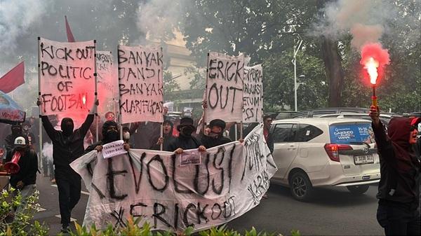 Kantor PSSI Didemo Suporter Timnas, Ultras Garuda: Ini Baru Awal
