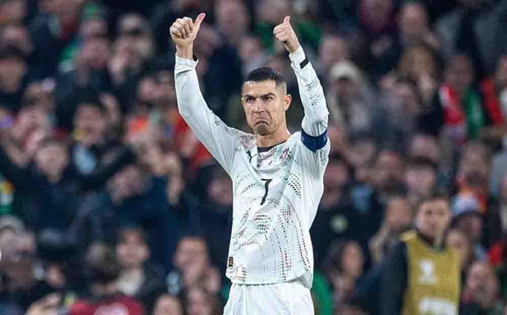 Kontroversi VAR di Laga Irlandia vs Portugal, Martinez: Aksi Ronaldo Disalahpahami
