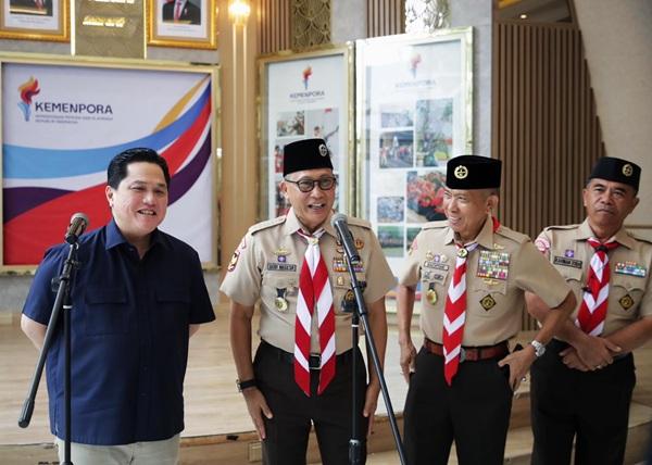Ini Tiga Kesepakatan Saat Menpora Erick Terima Budi Waseso