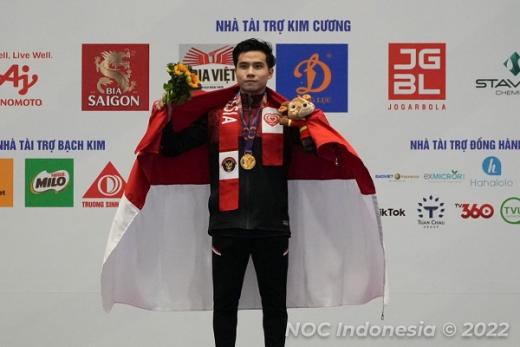 Penuhi Target 3 Emas, Timnas Wushu Indonesia Runner-up di SEA Games Vietnam