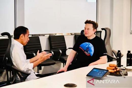 Berkunjung ke Space X Elon Musk, Presiden Jokowi Bahas Soal Investasi, Teknologi dan Inovasi