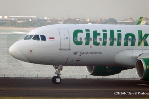 Mesin Rusak, Citilink Mendarat Darurat