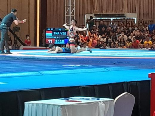 Hari Pertama, Timnas Gulat Indonesia Sudah Lampaui Target Emas