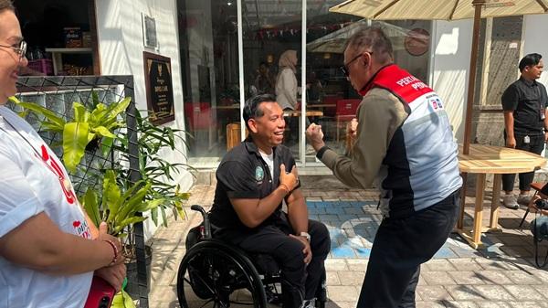 Sambangi Difel Cafe, Komut Pertamina: Dari Penerima Bantuan Jadi Aktor Ekonomi Berdaulat