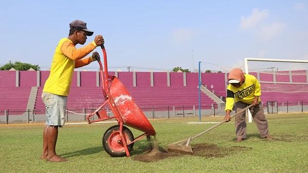 Ciptakan Kenyamanan dan Keamanan, Stadion Brawijaya Dibenahi