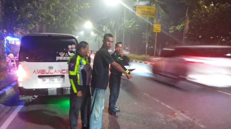 Tabrak WNA Hingga Terluka di Sudirman Pekanbaru, Pengemudi Mobil Diduga Langsung Kabur