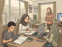 Udara Tak Sehat Ancam Kesehatan Siswa, Pemkot Pekanbaru Kaji Perpanjangan Belajar Daring
