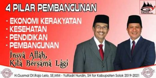 Duet Gusmal-Yulfadri Nurdin Dilantik, Sejarah Baru Terukir di Kabupaten Solok