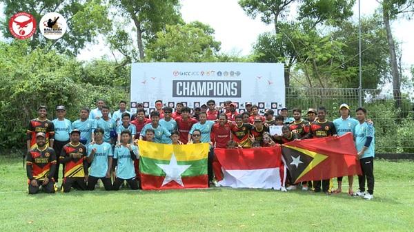 Timnas Cricket Putra Indonesia Juara dan Cetak Rekor Dunia