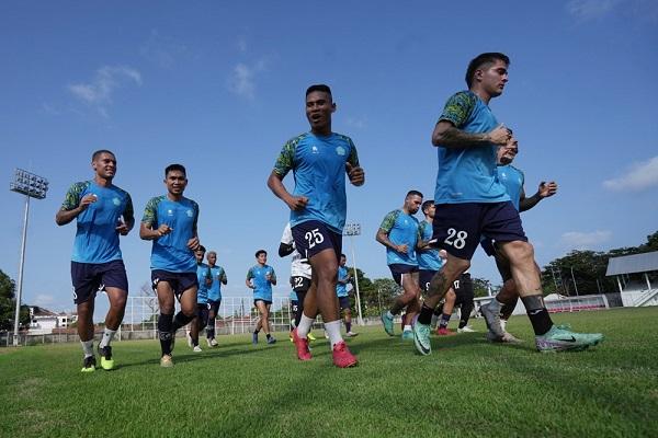 Jelang Liga 1 2024/2025, Pemain PSBS Enjoy Latihan di Bali
