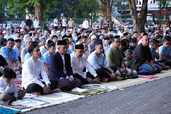 Timnas U-16 Indonesia Shalat Idul Adha dan Sumbang Hewan Kurban