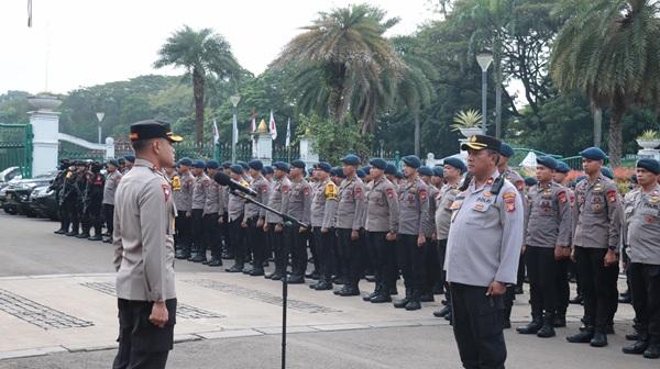 Polri Terjunkan 1.437 Personel Amankan Aksi “177” Ojol di Silang Selatan Monas