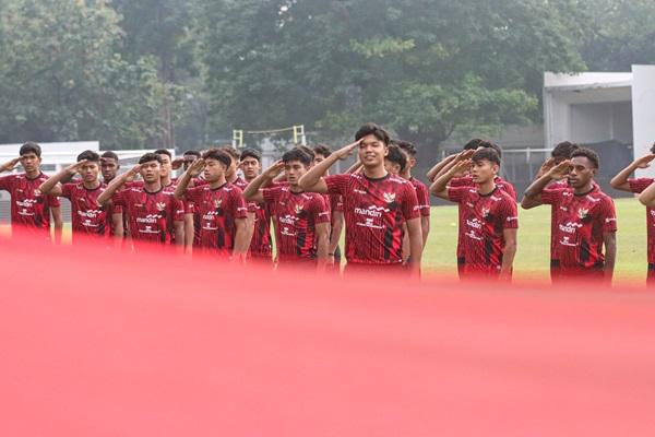 Timnas U 20 Indonesia Gelar Upacara HUT ke-79 Kemerdekaan RI serta Doa dan Harapannya