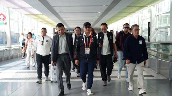 Tiba di Nagoya, CdM Todtua Kunjungi Rumah Indonesia dan Ikut Toach Relay