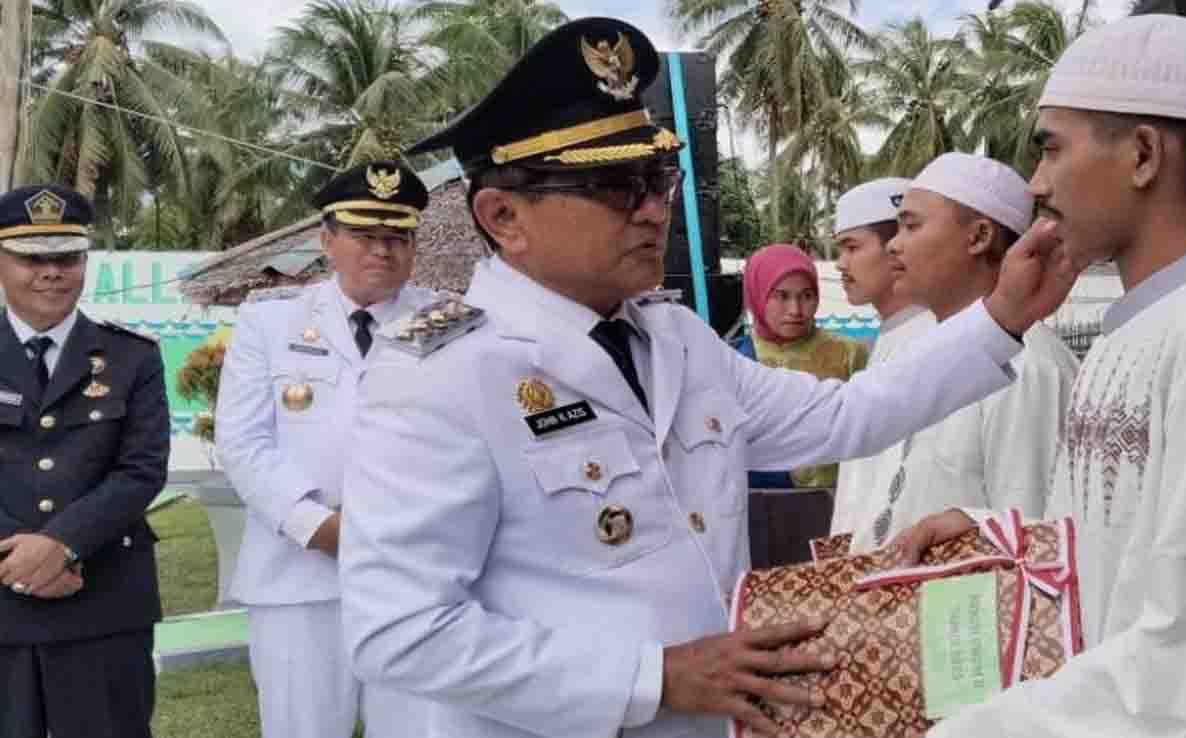 Enam Napi Lapas Pariaman Hirup Udara Bebas Usai Terima Remisi HUT RI