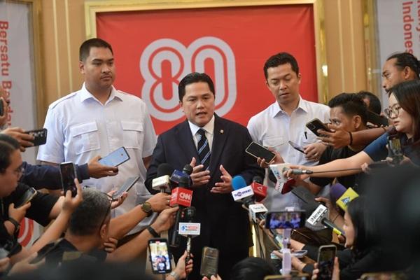 Usai Sertijab, Menpora Erick Thohir Ungkap Pesan Presiden Prabowo