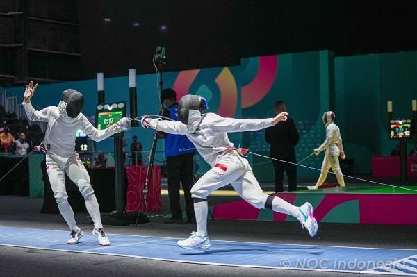 Duel Sesama Indonesia, Empat Atlet Terhenti di Perempat Final Anggar ISG Riyadh 2025