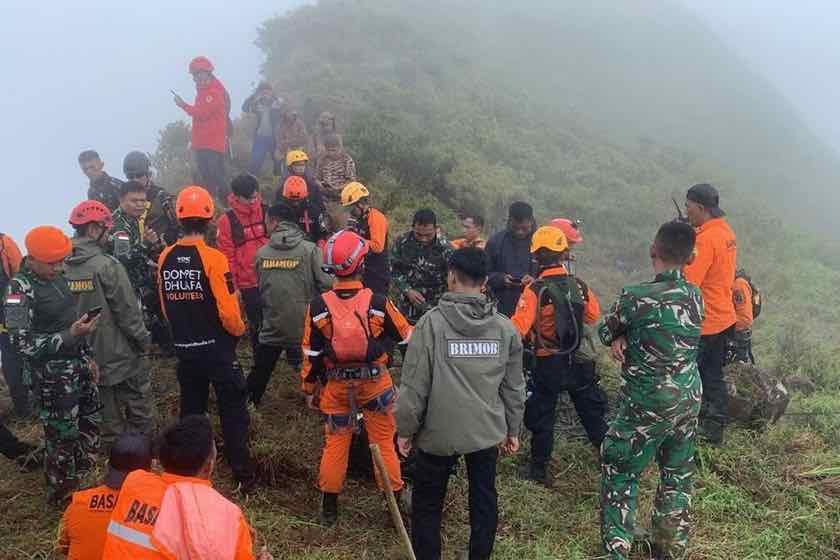 Pencarian Pesawat ATR di Pangkep, Satu Korban Berhasil Dievakuasi