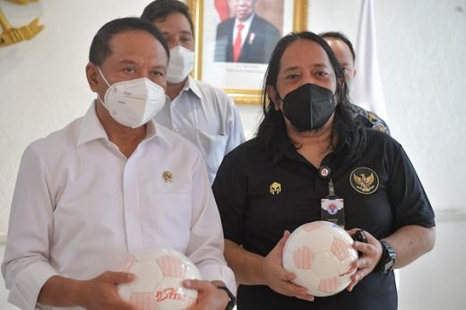 Diterima Menpora Amali, PSTI Dukung Inpres No 3 Tahun 2019