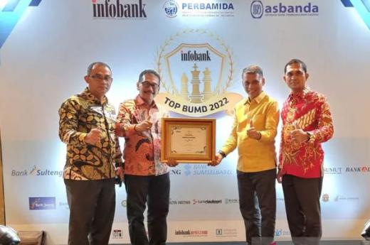Bank Nagari, Terpilih Sebagai Salah Satu BUMD Terbaik 2022 Versi Infobank