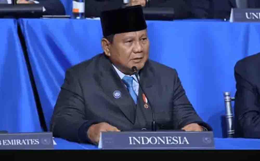 Tampil Meyakinkan di Washington DC, Presiden Prabowo Janjikan Stabilitas Palestina