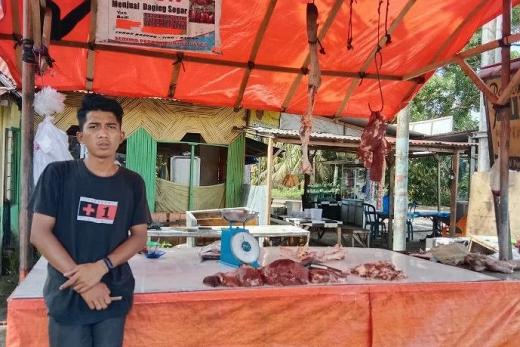 Pedagang: Harga Daging Naik Rp10 Ribu sejak Sepekan Lalu