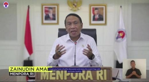 Berikan Sambutan di Pra KTT ke-1 Y20, Menpora Amali Gelorakan Pemuda Potensi Besar Pembangunan Bangsa