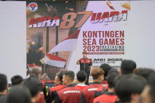 Menpora Dito Tegaskan Tidak Menganakemaskan Satu Cabor dalam Parade Kirab Juara SEA Games 2023 Kamboja