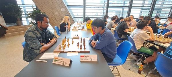 Adit Terhindar dari Patukan GM Karthik Venkataraman