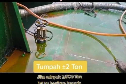 Polisi Dalami Informasi Minyak Goreng Tumpah ke Laut
