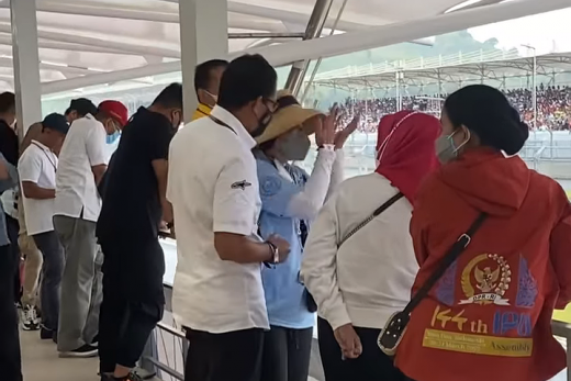 Hujan Reda di Mandalika, Sandiaga: Berkat Doa