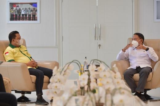 Pemuda Katolik Laporkan Program dan Penyelenggaraan Rakernas ke Menpora Amali