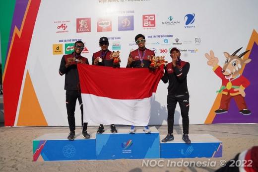 Persembahkan Emas, Voli Pantai Ambisi Tampil di Paris 2024