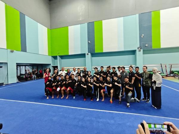 WartaPKU.com Foto bersama Timnas Wushu Indo