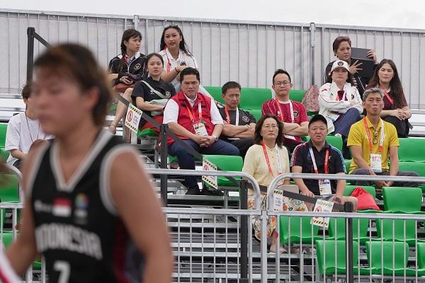 Timnas Basket 3x3 Putri Kalah dari Singapura, Menpora Erick: Tetap Semangat