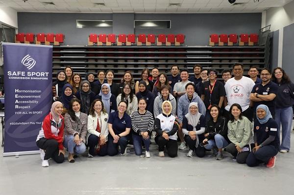 Safeguarding Officer NOC Indonesia Ikut Pelatihan Internasional di Singapura