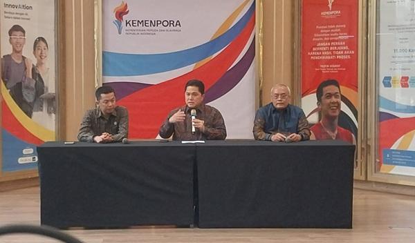 Menpora Erick Tak Menampik Penyelesaian Konflik Olahraga Lewat UU Nomor 11 Tahun 2022 dan BAKI